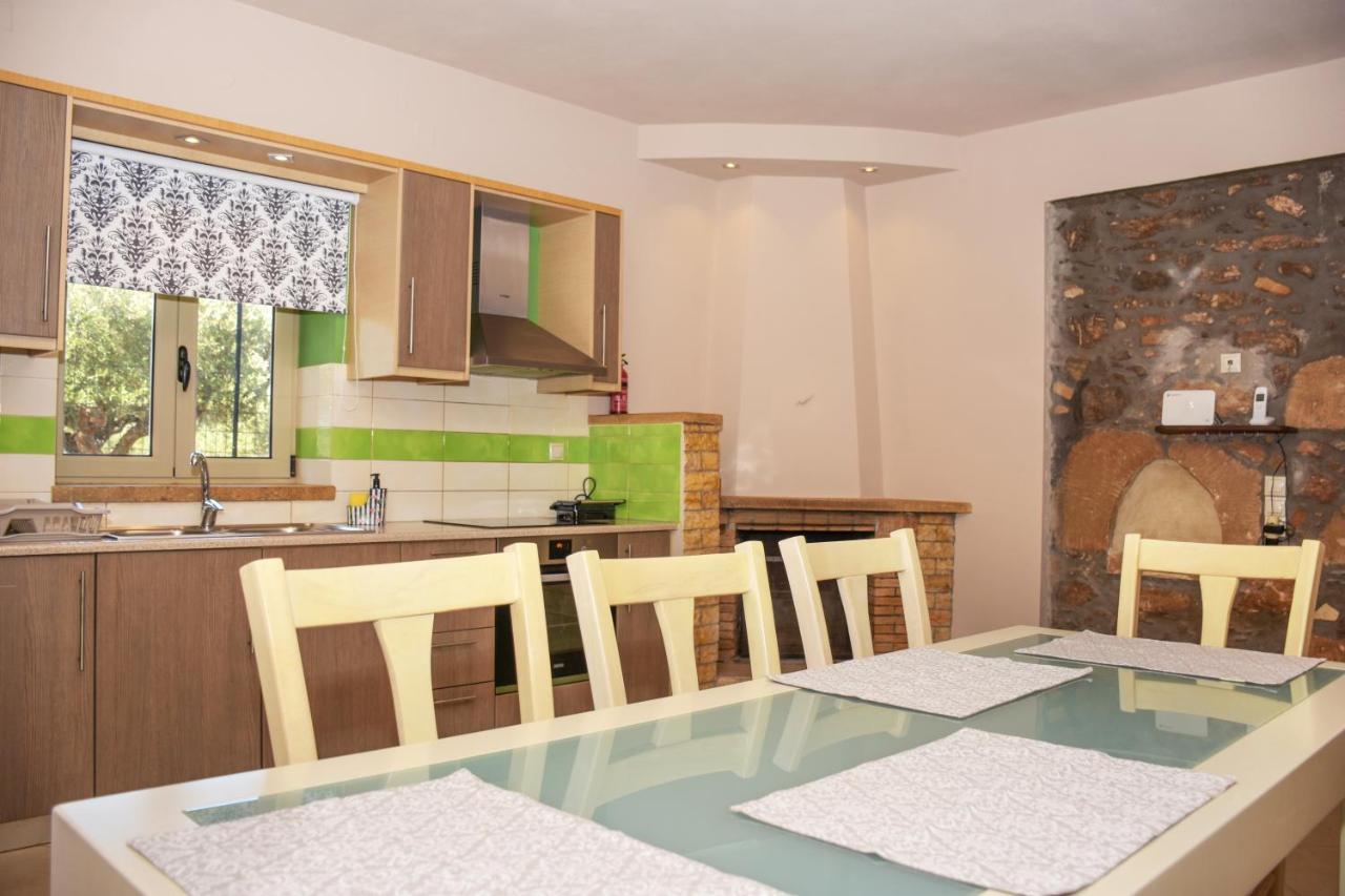 Pause Serenity House Into Olive Groves Villa Agios Fotios Bagian luar foto